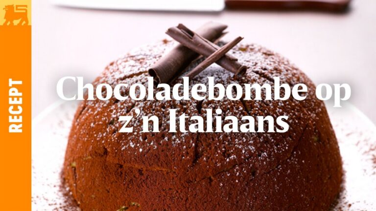 Chocoladebombe op z’n Italiaans