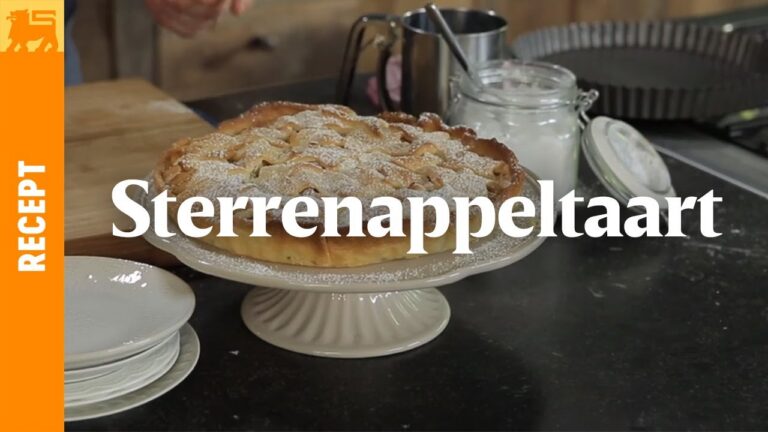 Sterrenappeltaart