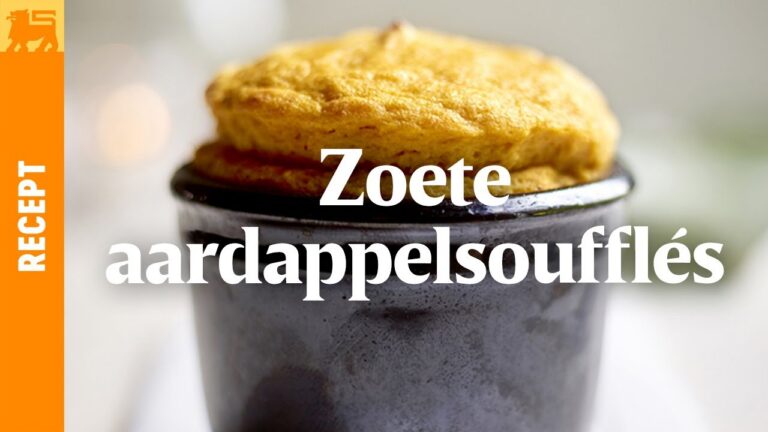 Zoete aardappelsoufflés